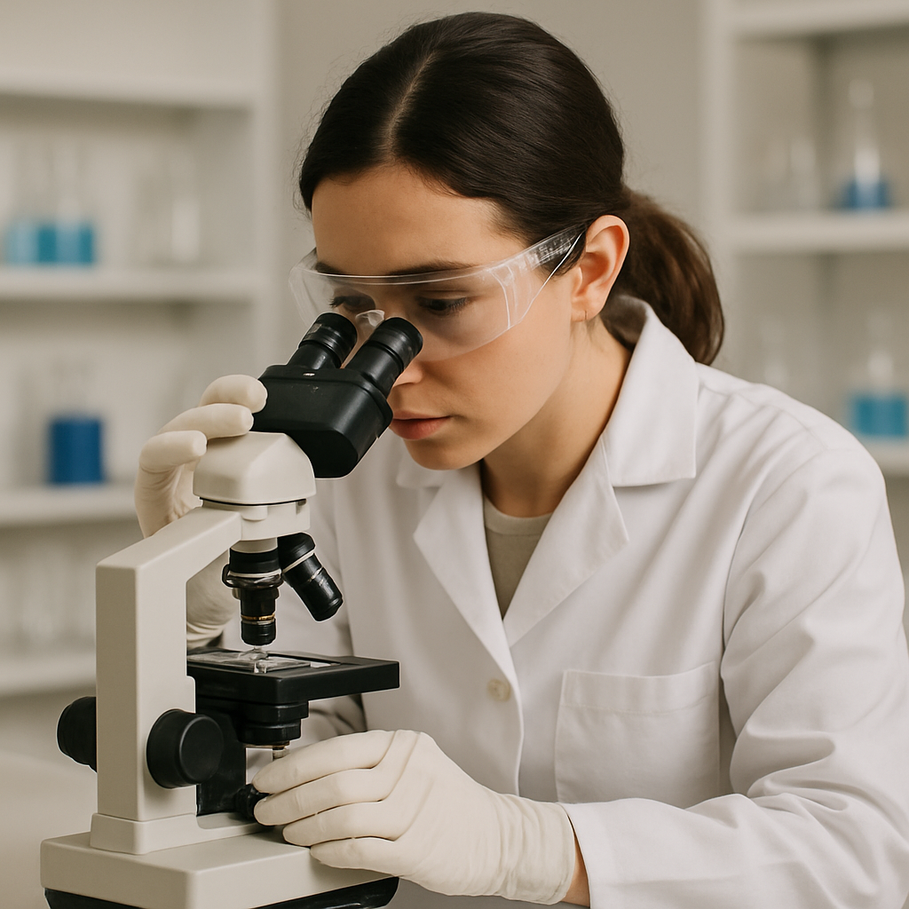 Safety goggles and gloves