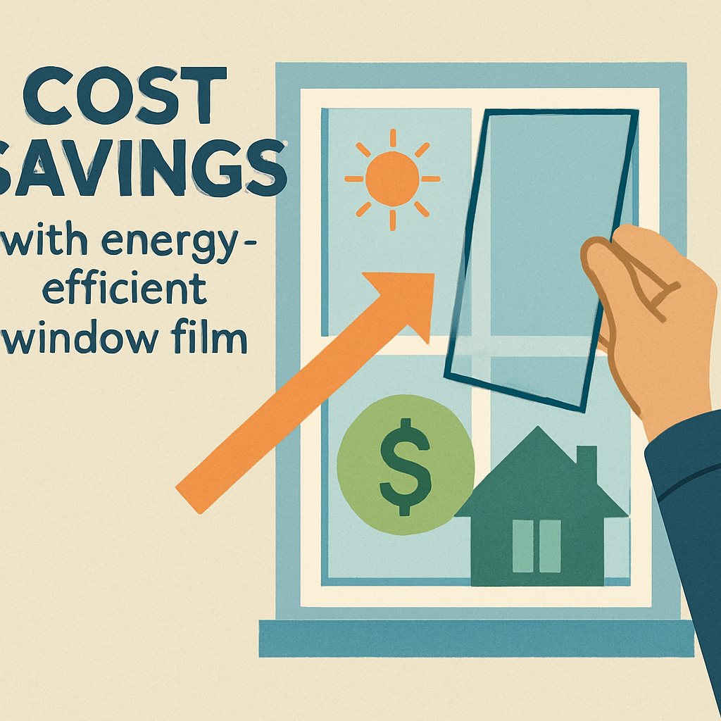 Cost savings with energy-efficient window film