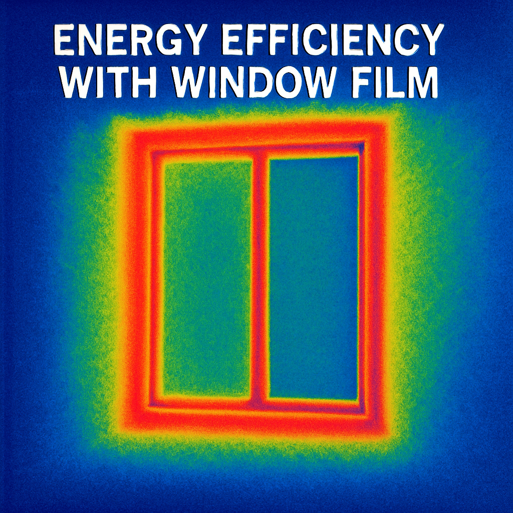 Thermal imaging showing energy efficiency with window film